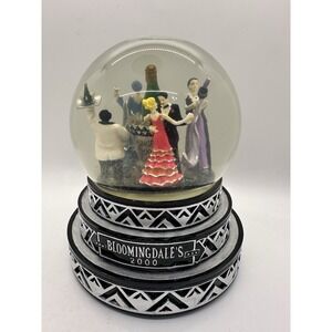 Bloomingdale's 2000 Millennium Snow Globe New Year Party Rotating Scene Working